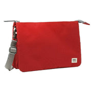 Roka Carnaby XL Recycled Canvas Crossbody Bag - Mars Red