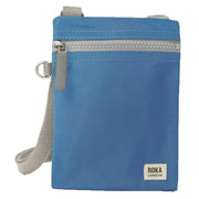 Roka Chelsea Sustainable Nylon Pocket Sling Bag - Seaport Blue