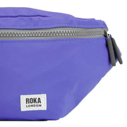 Roka Jubilee Medium Recycled Nylon Sling Bag - Simple Purple