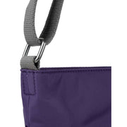 Roka Kennington B Medium Sustainable Nylon Cross Body Bag - Mulberry Purple