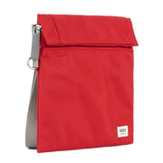 Roka Stratford Recycled Nylon Sling Bag - Cranberry Red