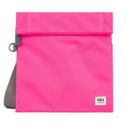 Roka Stratford Recycled Nylon Sling Bag - Neon Pink