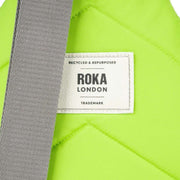 Roka Willesden B Extra Large Recycled Nylon Scooter Bag - Lime Green