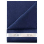 Sophos Plain Pocket Square - Navy