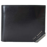 Ted Baker Kornerr Leather Billfold Coin Wallet - Navy