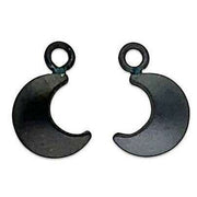 Ti2 Titanium Moon Charms - Black