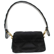 Vivienne Westwood Quilted Velvet Hazel Small Handbag - Black