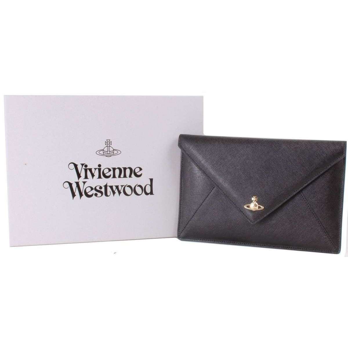 Vivienne Westwood Envelope Vegan Leather Clutch