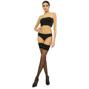 Wolford Satin Touch 20 Denier Stay Ups - Black