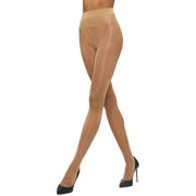 Wolford Satin Touch Sheer Shimmer 20 Denier Tights - Sand Beige