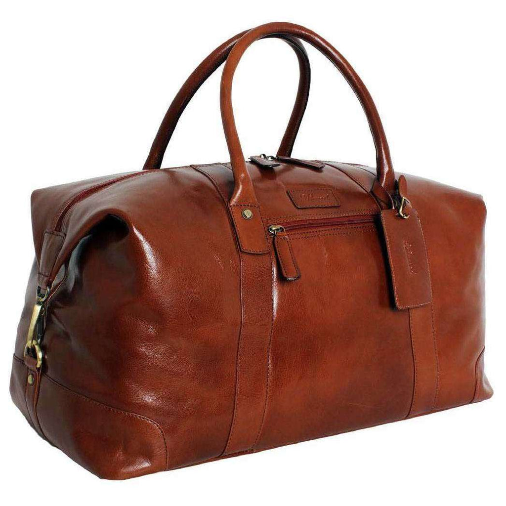Ashwood Leather Large cross over travel bag , Fits Ipad