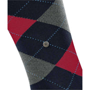 Burlington King Knee High Socks - Marine Blue