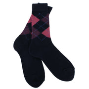 Burlington Whitby Socks - Navy/Purple/Pink