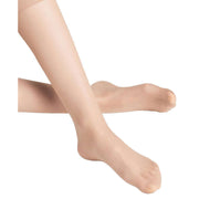 Falke Pure Matt 20 Denier Knee High Stockings - Crystal Cream