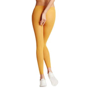 Falke Pure Matt 50 Denier Leggings - Amber Yellow