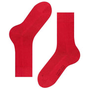 Falke Sensitive London Socks - Scarlet Red