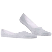 Falke Step Medium Cut No Show Box Socks - White