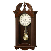 Howard Miller Malia Wall Clock - Cherry Brown