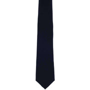 Michelsons of London Plain Silk Tie - Navy