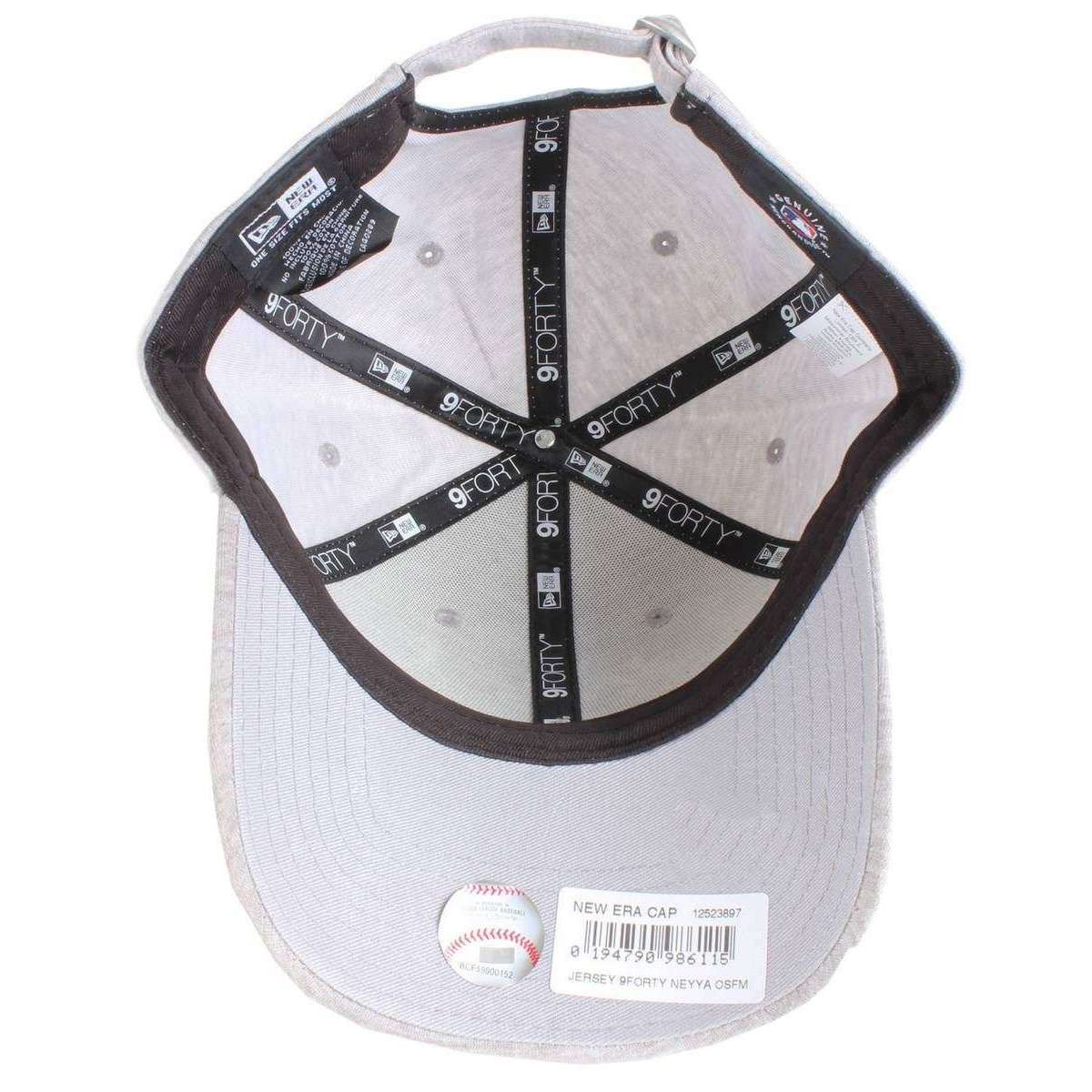 New York Yankees Essential White 9FORTY Cap – New Era