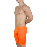 Obviously EliteMan Boxer Brief 9inch Leg - Orange