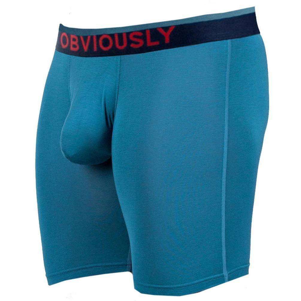 Mens Obviously PrimeMan Boxer Brief 6inch Leg Mint Green – KJ Beckett